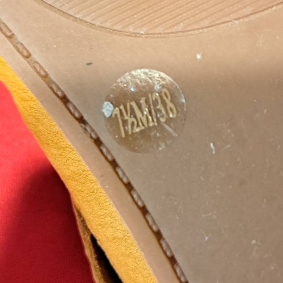 YELLOW Lucky brand flats - Picture 5 of 5